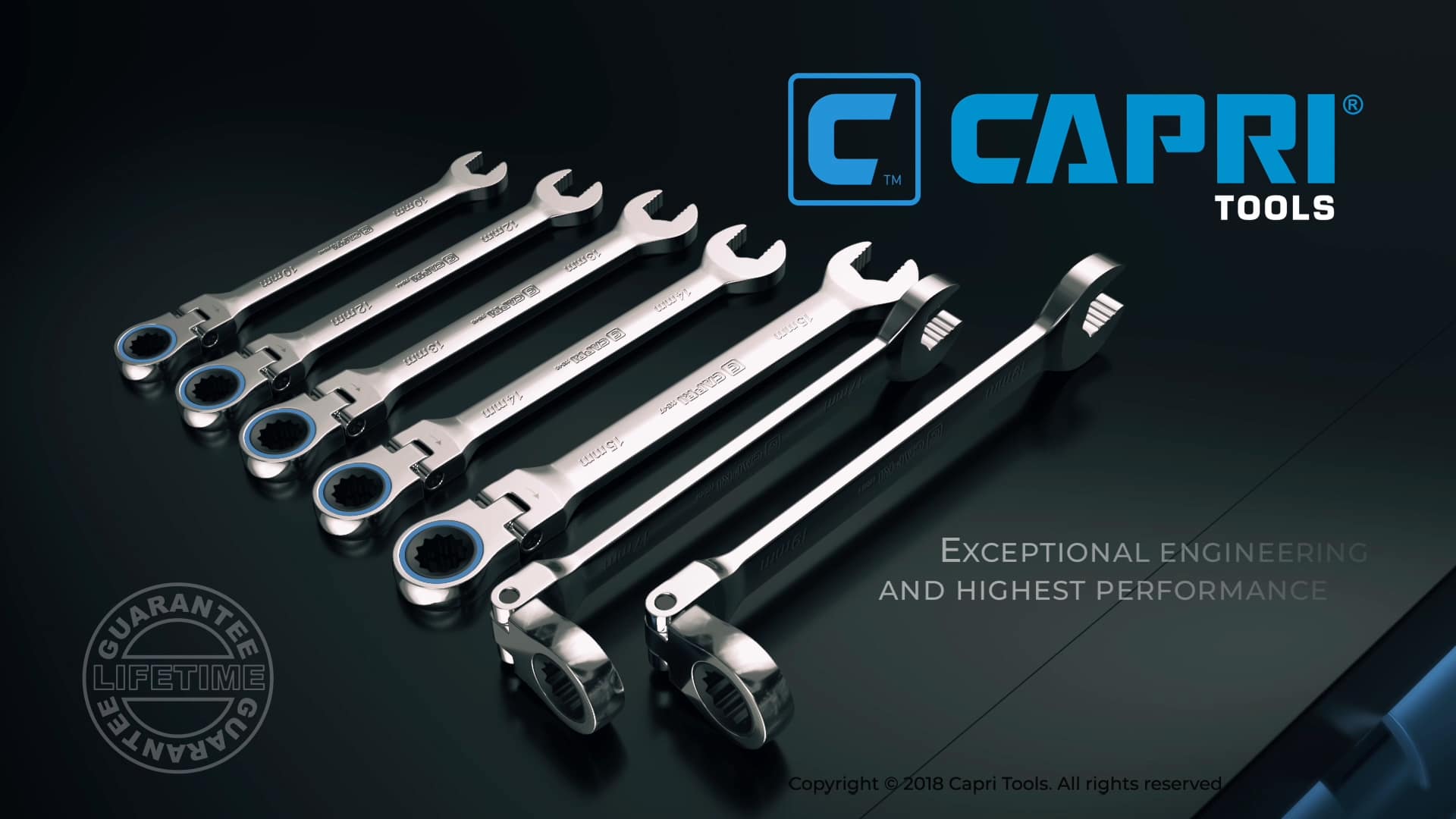Flex Head Wrench Marketing Video Final Shot image