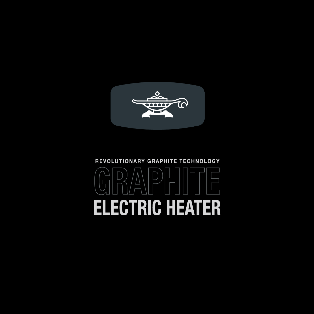 Graphite Heater Sign Black Package Design
